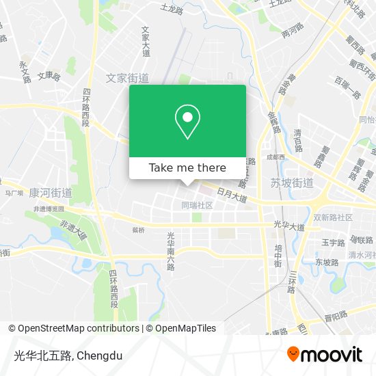 光华北五路 map