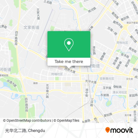 光华北二路 map