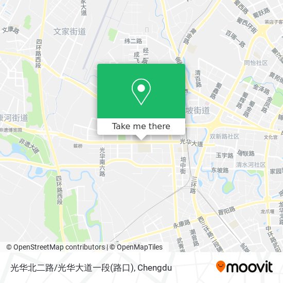 光华北二路/光华大道一段(路口) map