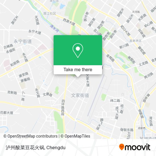 泸州酸菜豆花火锅 map