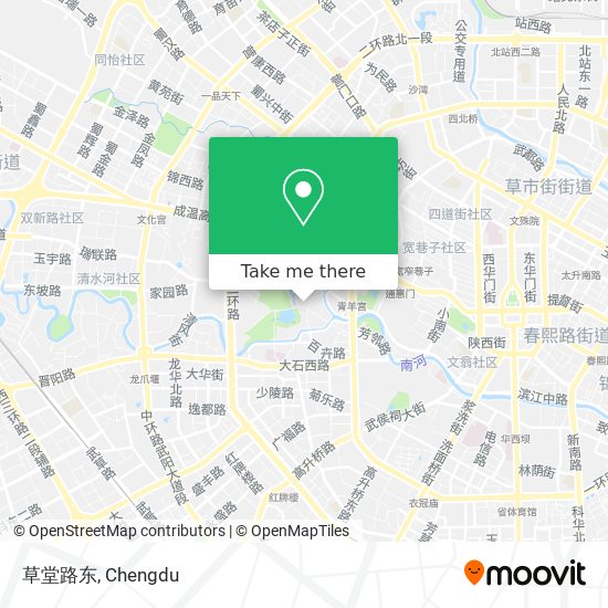草堂路东 map