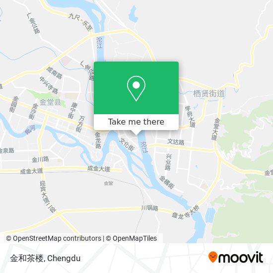金和茶楼 map
