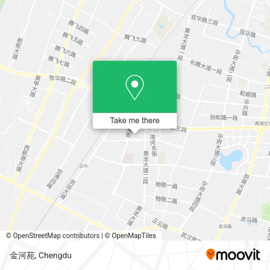金河苑 map