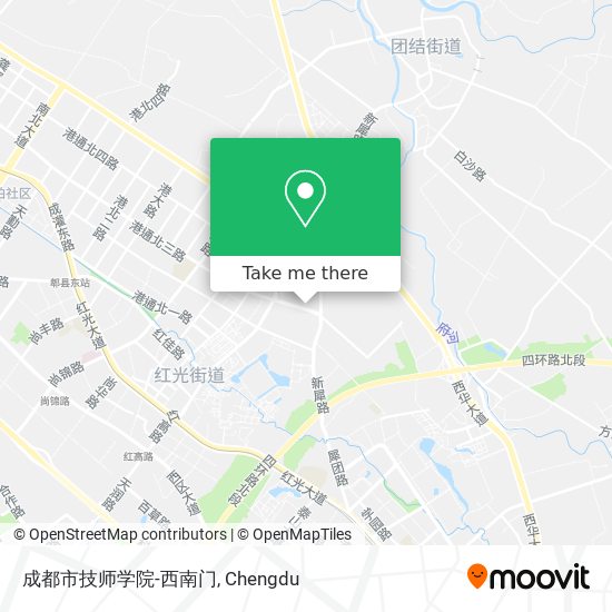 成都市技师学院-西南门 map