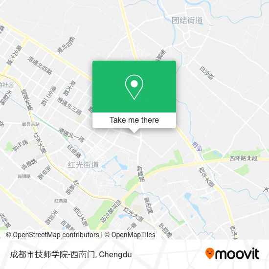 成都市技师学院-西南门 map