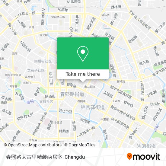 春熙路太古里精装两居室 map