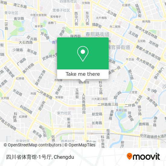 四川省体育馆-1号厅 map