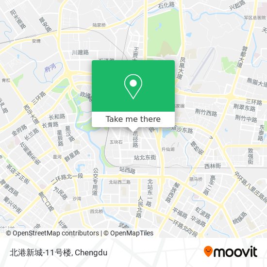 北港新城-11号楼 map