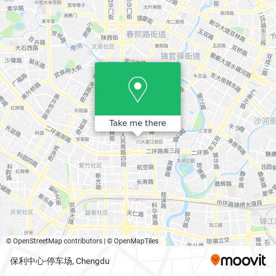 保利中心-停车场 map