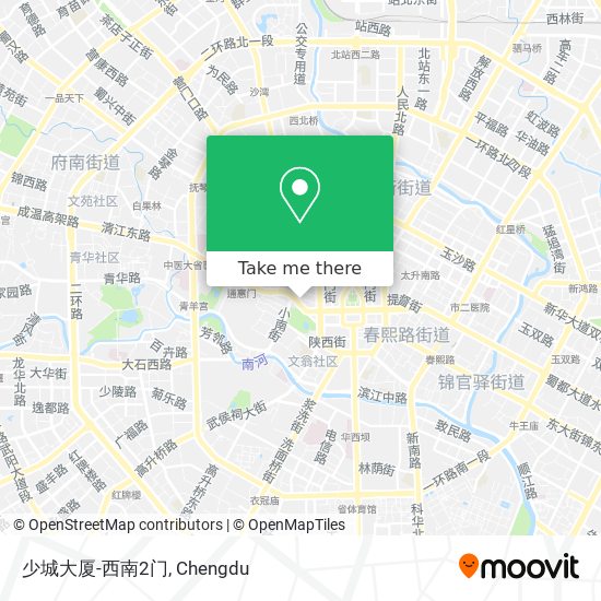 少城大厦-西南2门 map