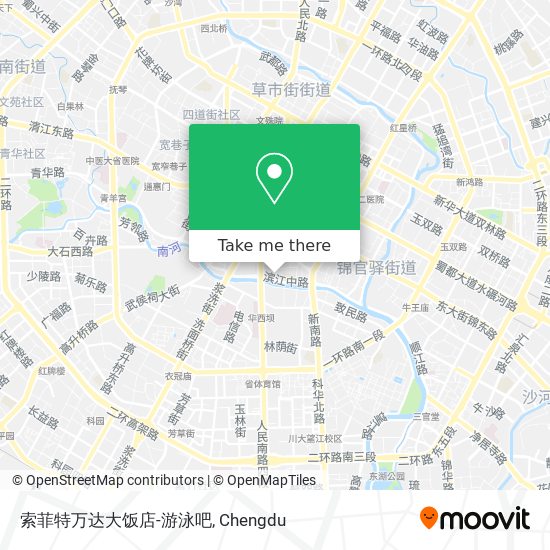 索菲特万达大饭店-游泳吧 map