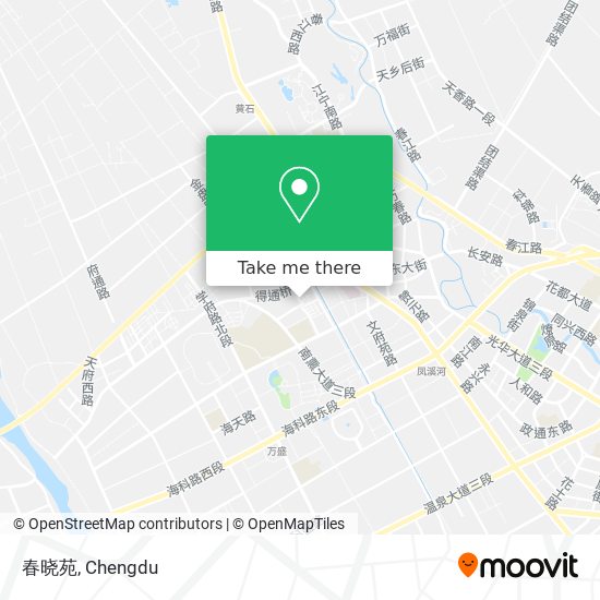 春晓苑 map