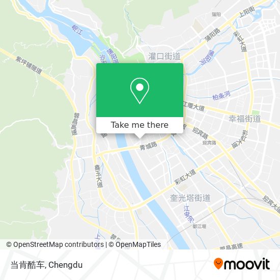 当肯酷车 map