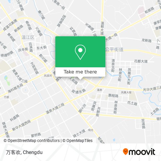 万客欢 map