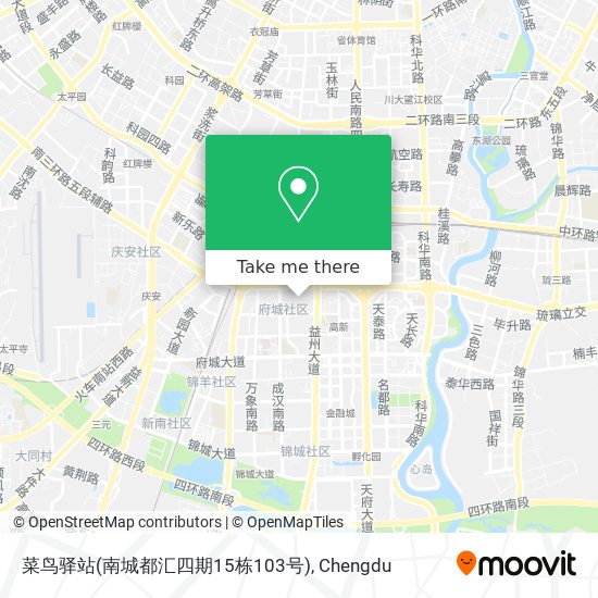 菜鸟驿站(南城都汇四期15栋103号) map