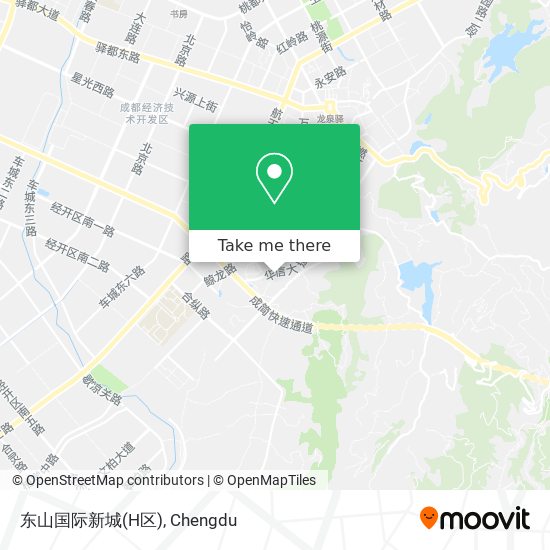 东山国际新城(H区) map