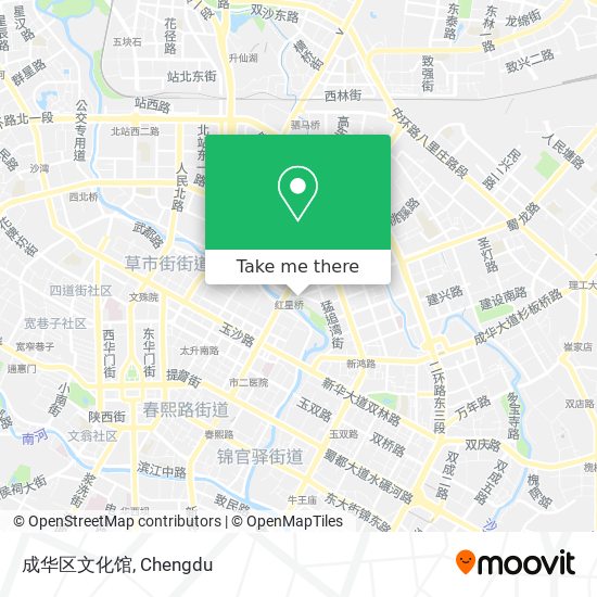 成华区文化馆 map