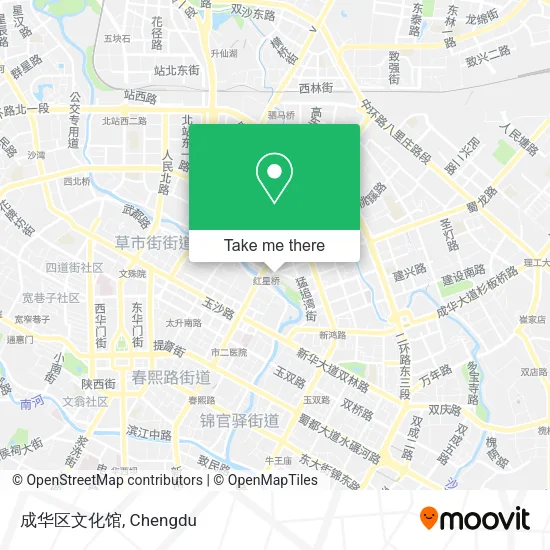 成华区文化馆 map