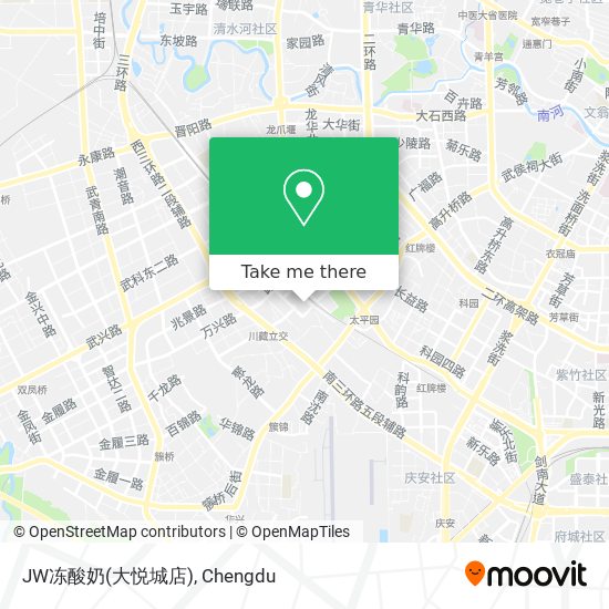 JW冻酸奶(大悦城店) map