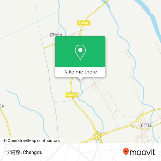学府路 map