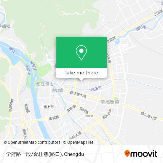 学府路一段/金桂巷(路口) map