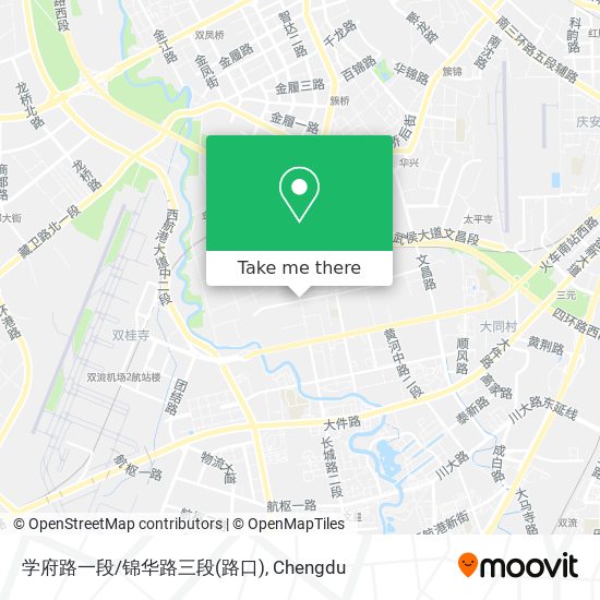 学府路一段/锦华路三段(路口) map