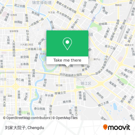 刘家大院子 map