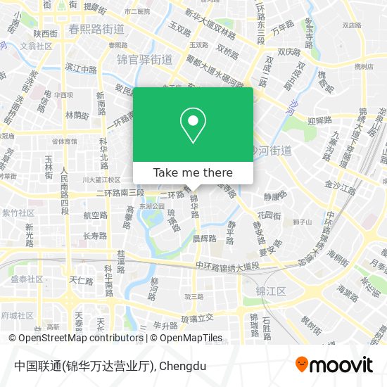 中国联通(锦华万达营业厅) map