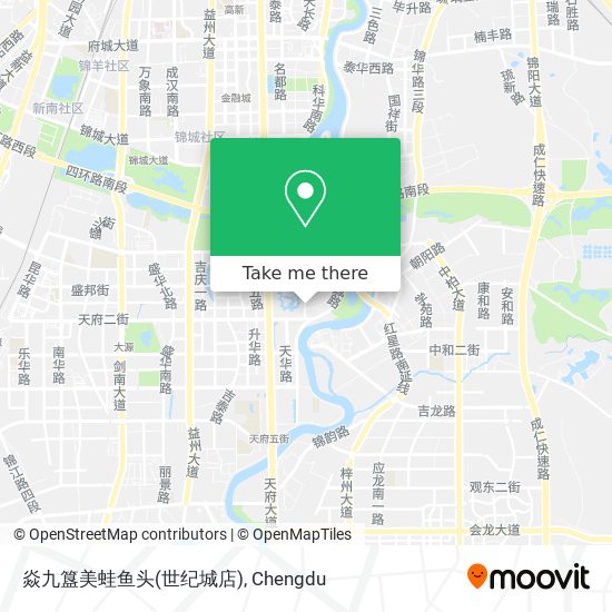 焱九簋美蛙鱼头(世纪城店) map