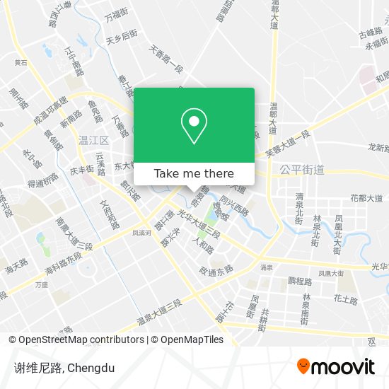 谢维尼路 map