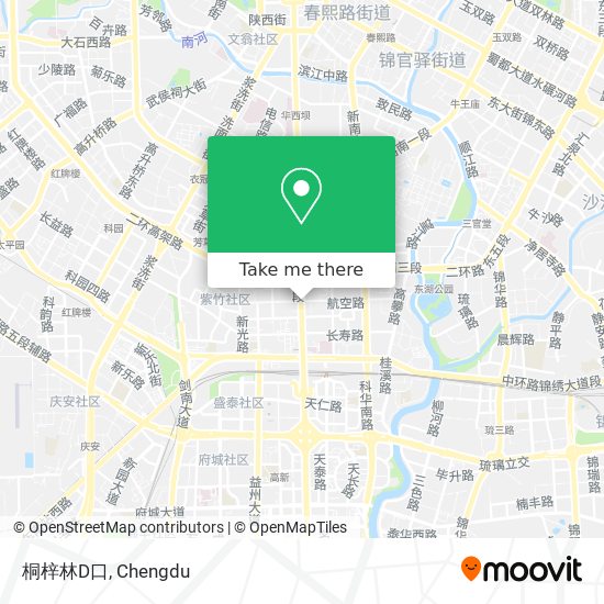 桐梓林D口 map