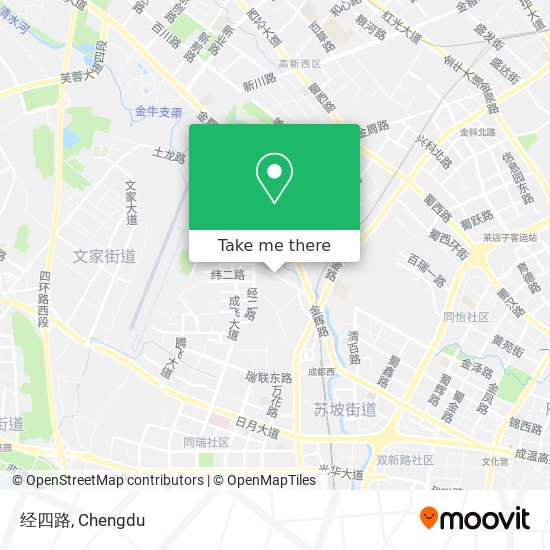 经四路 map