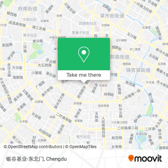 银谷基业-东北门 map