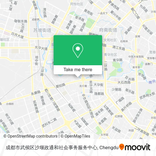 成都市武侯区沙堰政通和社会事务服务中心 map