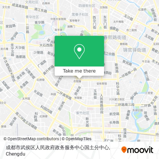 成都市武侯区人民政府政务服务中心国土分中心 map