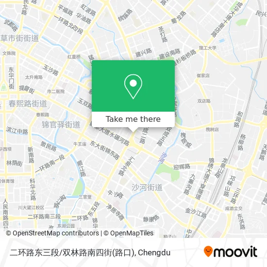 二环路东三段/双林路南四街(路口) map