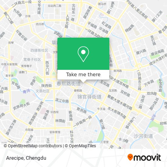 Arecipe map