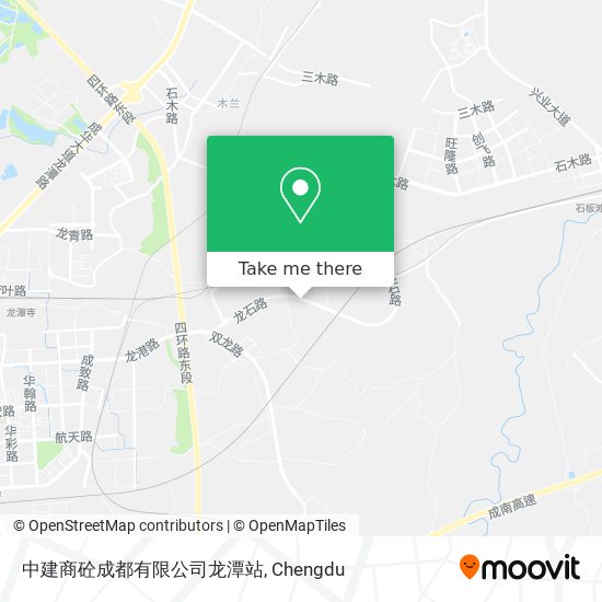 中建商砼成都有限公司龙潭站 map