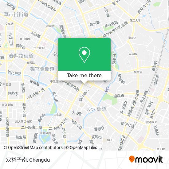 双桥子南 map