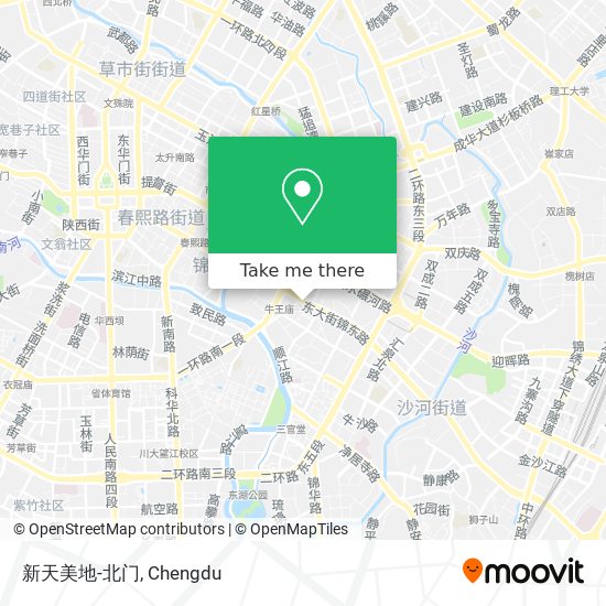 新天美地-北门 map