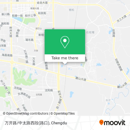 万开路/中太路西段(路口) map