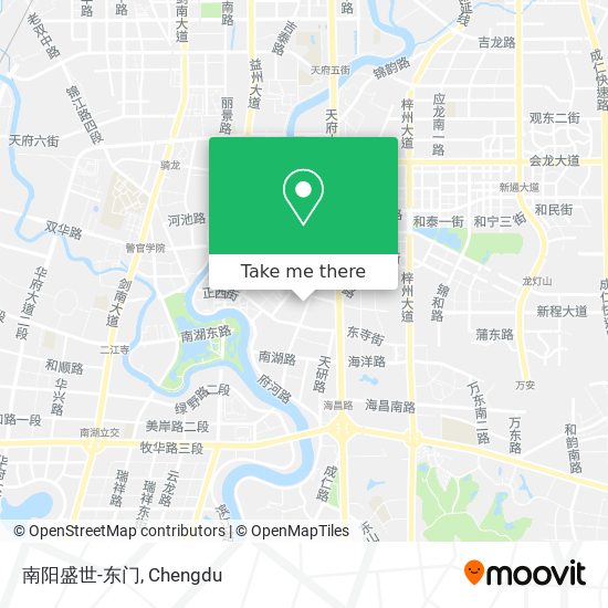 南阳盛世-东门 map
