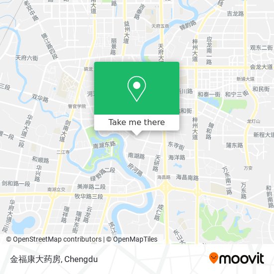 金福康大药房 map