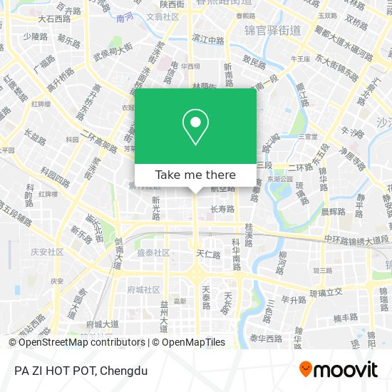 PA ZI HOT POT map