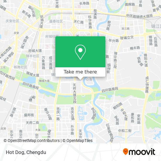 Hot Dog map