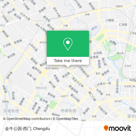 金牛公园-西门 map