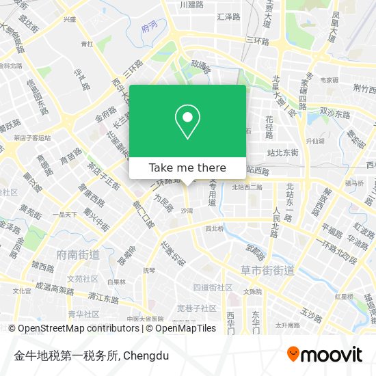 金牛地税第一税务所 map