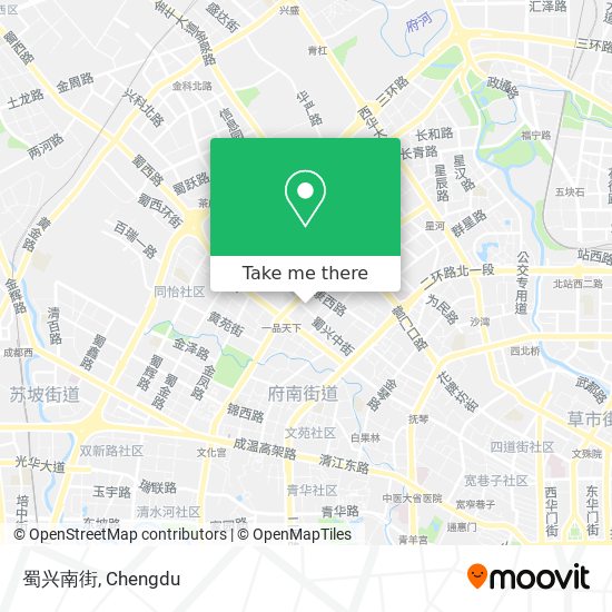 蜀兴南街 map