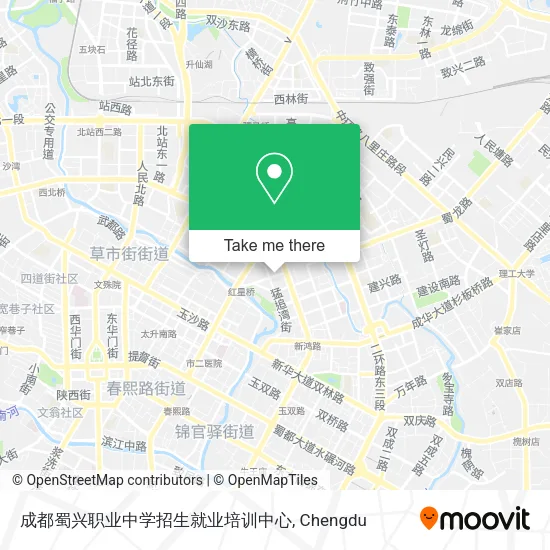 成都蜀兴职业中学招生就业培训中心 map