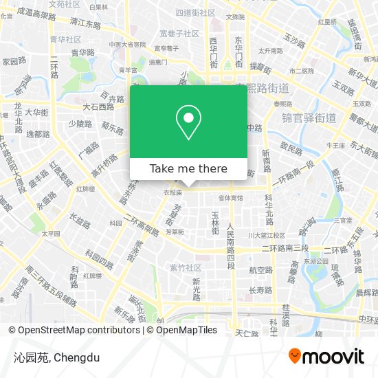 沁园苑 map